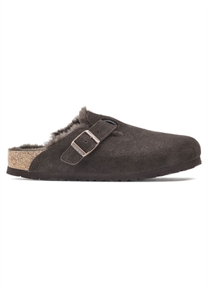 Boston Shearling LEVE sandal Mocca Birkenstock 